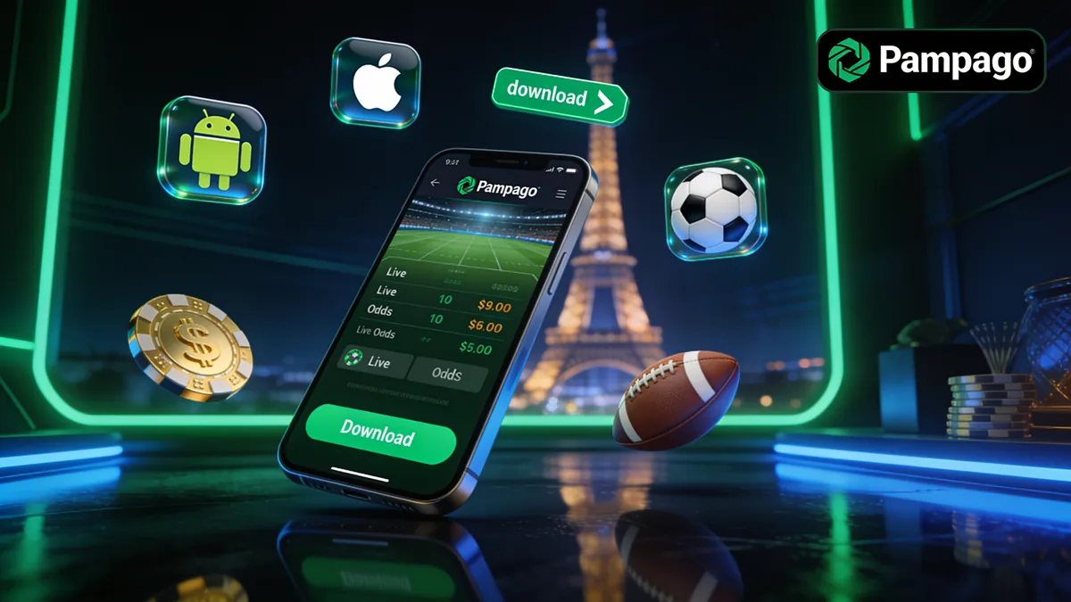 S’inscrire via l’Application Mobile Pampago pour les joueurs en France